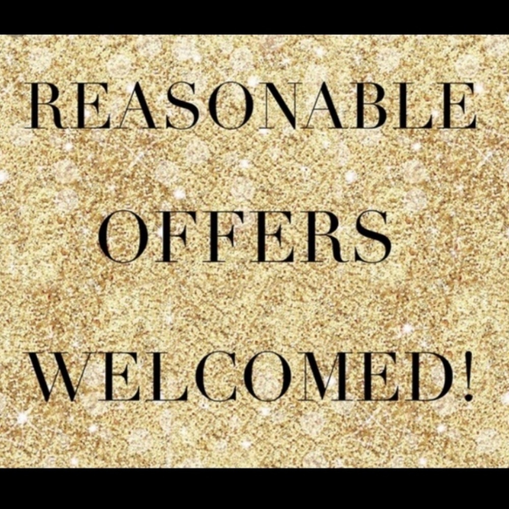Offers are welcome!